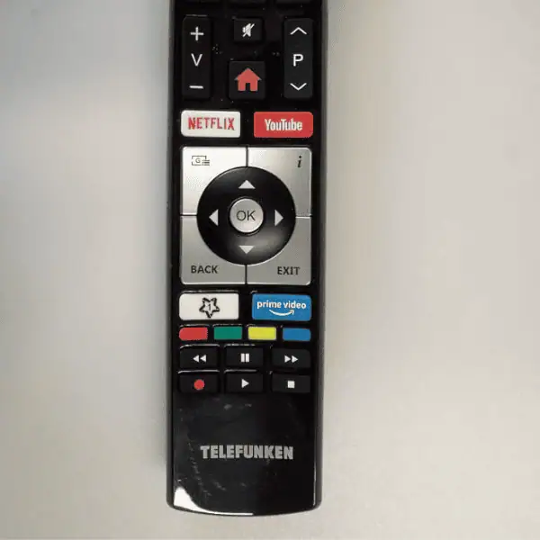 ريموت تلفزيون telefunken